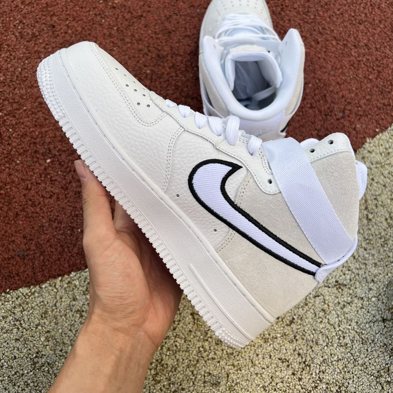 Nike Air Force 1 Black White gray AO2442 100 sneakers men