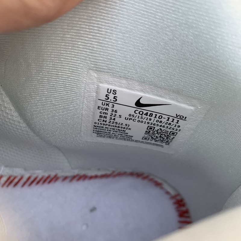 Nike Air Force 1 HI UT high Milky White Powder CQ4810 111 Sneakers Men Women