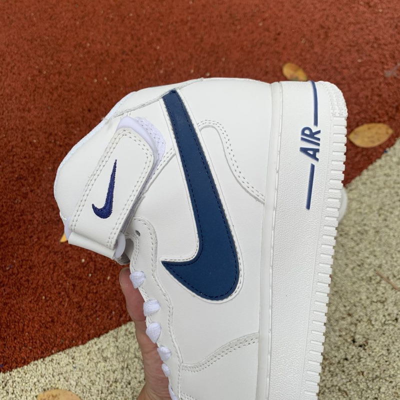 Nike Air Force 1 High White Blue AT4141 106 Sneakers men women