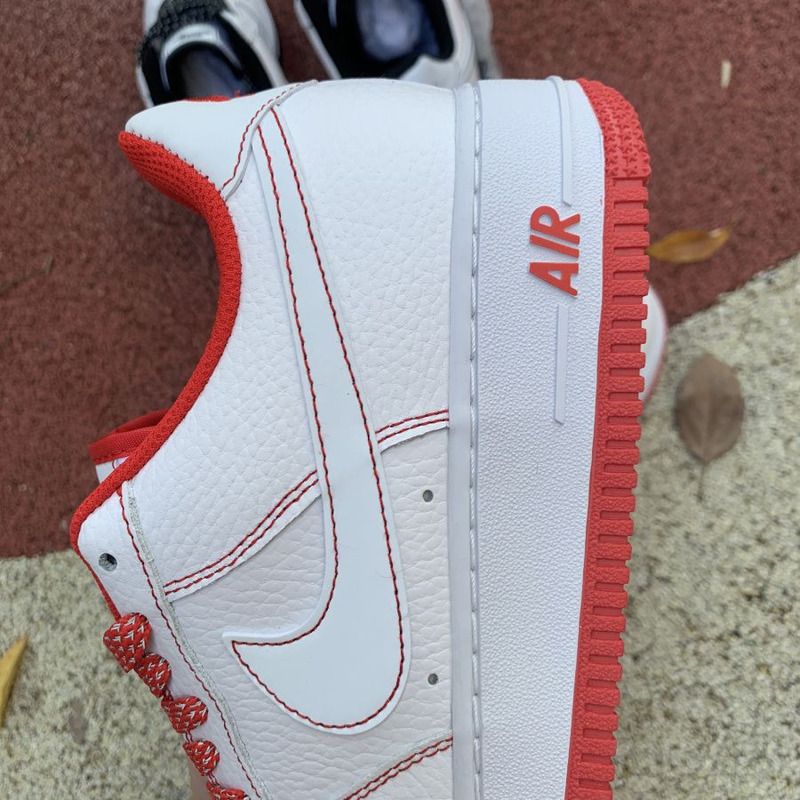 Nike Air Force 1 low hand painted white red CN2896 101 Sneakers Men Women