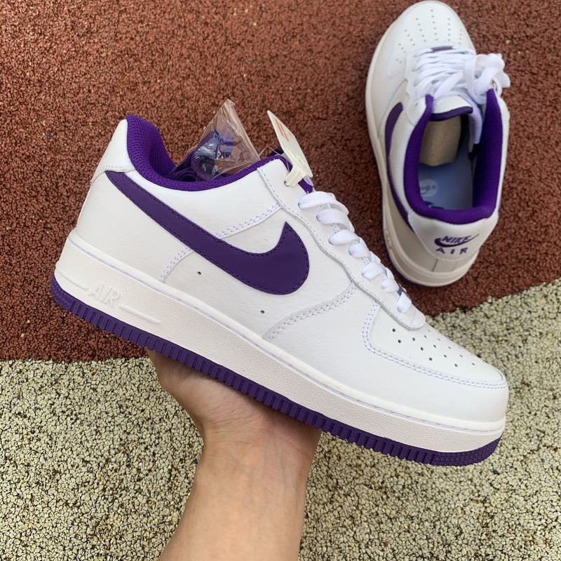 Nike Air Force 1 low white purple 315122 281 Sneakers men women