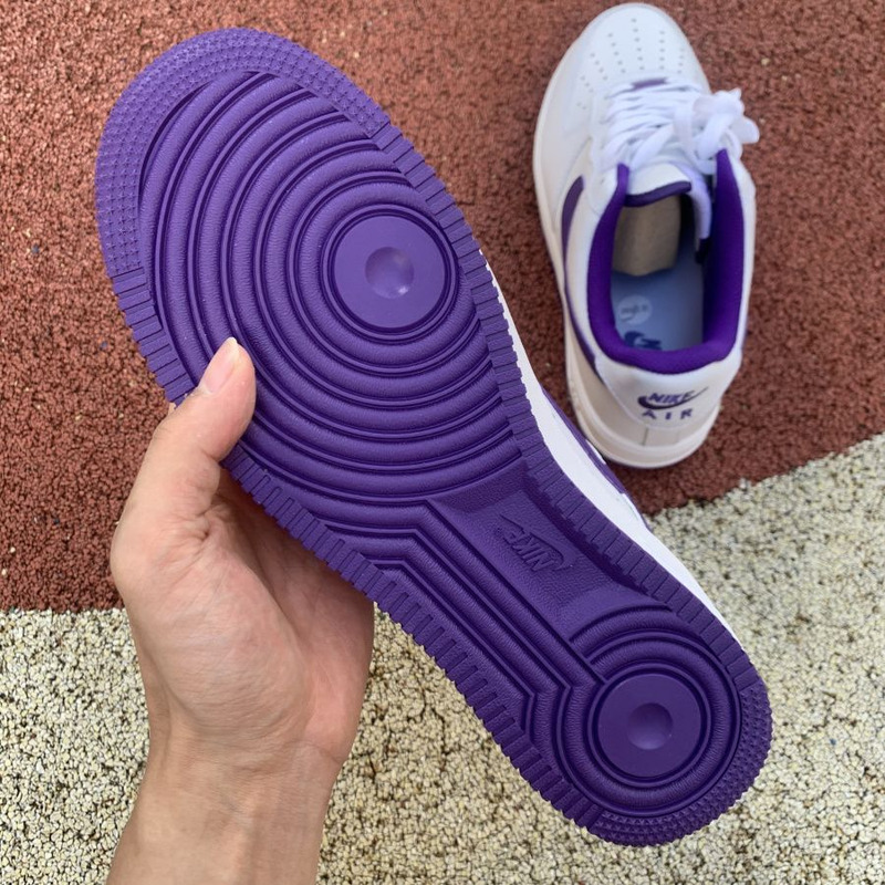 Nike Air Force 1 low white purple 315122 281 Sneakers men women