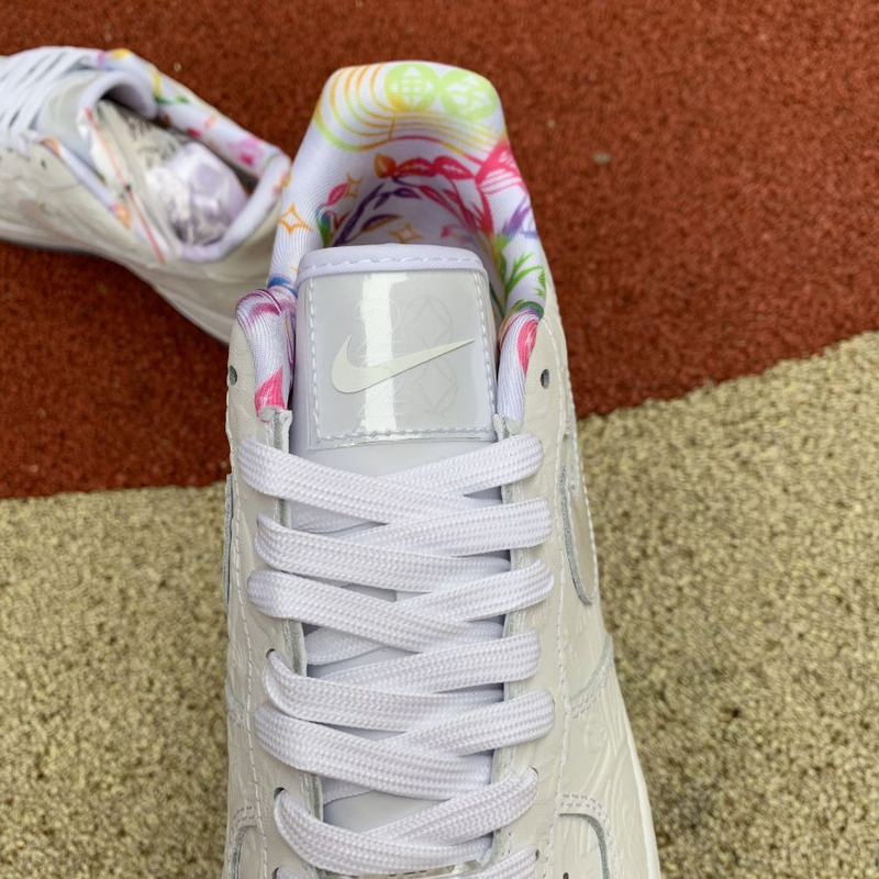 Nike Air Force 1 paper cut pure white CU8870 117 Sneakers Men Women