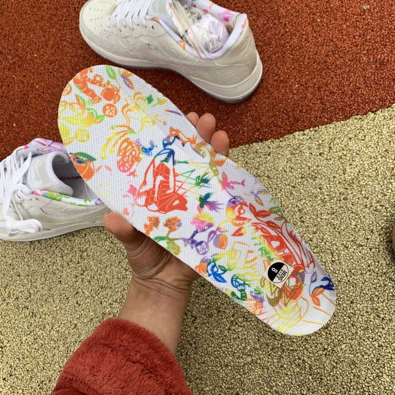 Nike Air Force 1 paper cut pure white CU8870 117 Sneakers Men Women