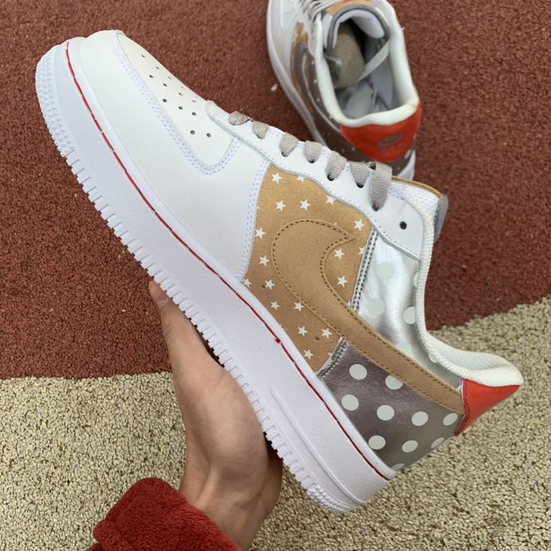 Nike Air Force 1 Stars sky full of stars wave dot CT3437 100