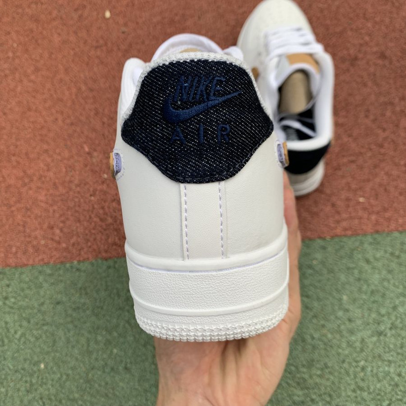 Nike Air Force 1 Tricolor Denim Change Hook CT2253 100 Sneakers Men