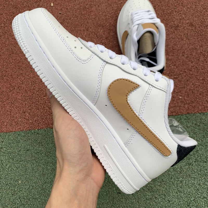 Nike Air Force 1 Tricolor Denim Change Hook CT2253 100 Sneakers Men