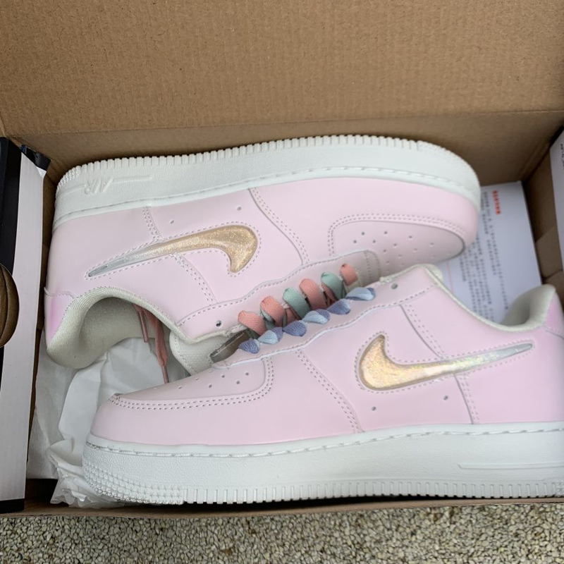 Nike Air Force 1 White Pink Chameleon AH6827 id Sneakers men women