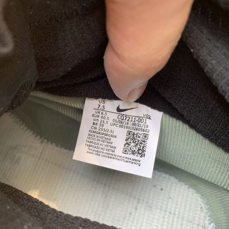 Nike Air Force 1 WTR GORE TEX Black Orange CQ7211 001 Sneakers men women