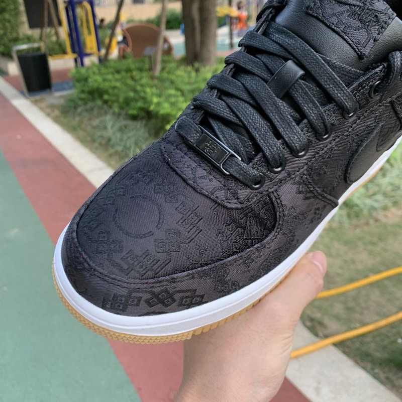 Nike Air Force 1 x Clot x Fragment Black Silk CZ3986 001 Sneakers men women