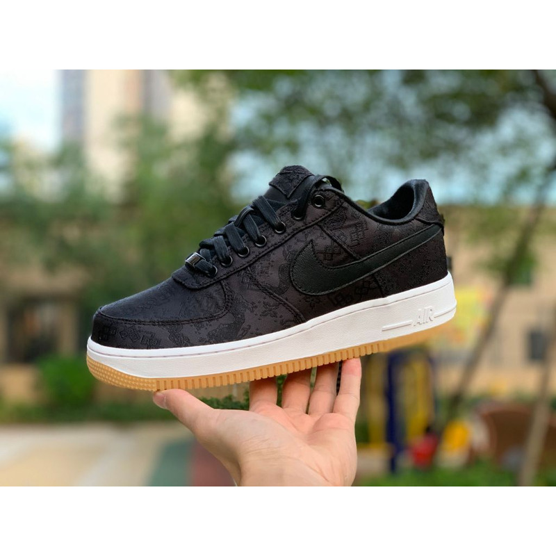 Nike Air Force 1 x Clot x Fragment Black Silk CZ3986 001 Sneakers men women