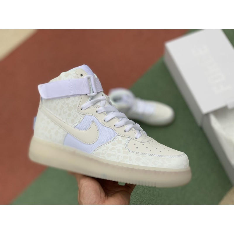 STASH X Nike Air Force 1 HIGH NOZZLE CAP White Graffiti AO9296 100 Sneakers men women