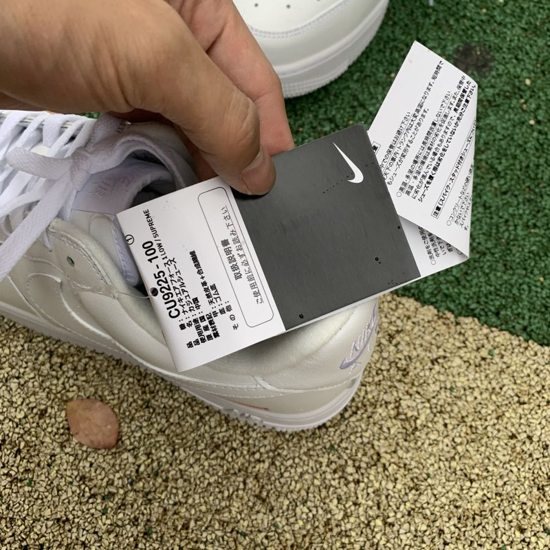 S*p*e x nike air force 1 pure white cu9225 100 sneakers men women