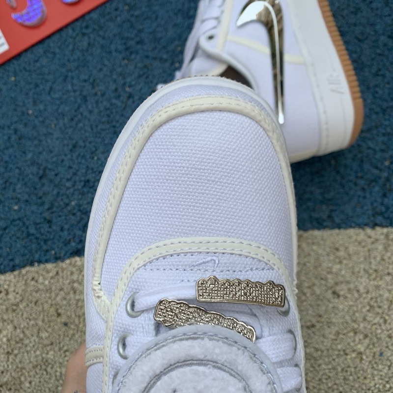 Travis Scott x Nike Air Force 1 AQ4211 100 Sneakers Women