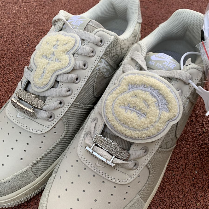 Travis Scott x Nike Air Force 1 Grey White CN2405 902 sneakers men women