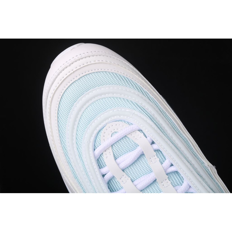 Mschf x Inri Air Max 97 Jesus Shoes Ice Blue Grey Black 3M Sneaker men women