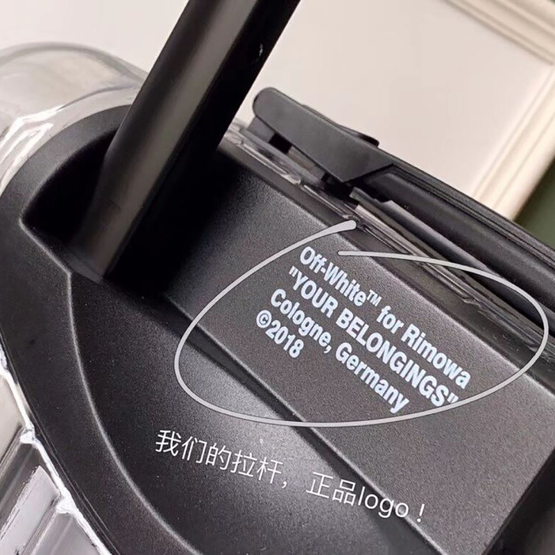 Off-White x Rimowa Limited Version Boarding Case 20 Inch(Black)