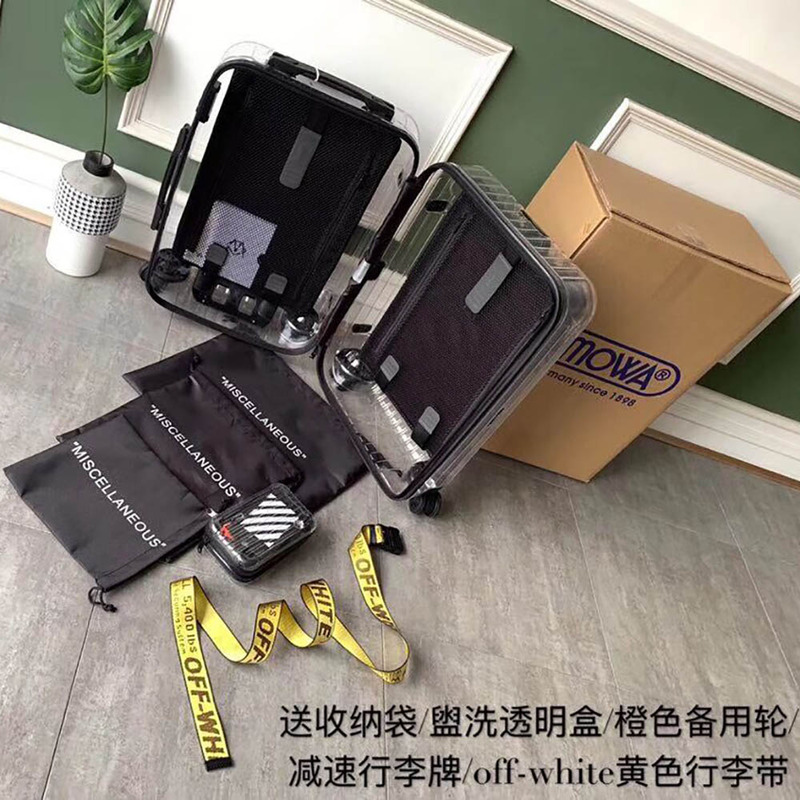 Off-White x Rimowa Limited Version Boarding Case 20 Inch(Black)