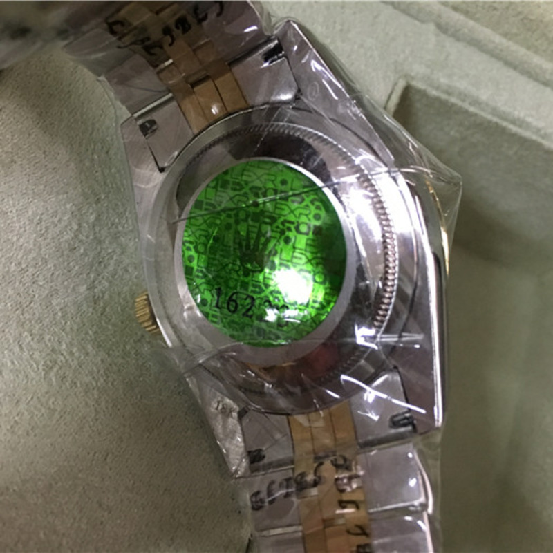 high quality rolex yellow gold stainless steel datejust Di*m*nd dome bezel wristwatch