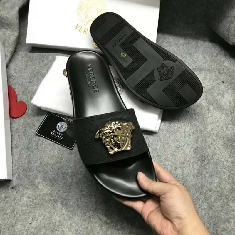 Versace Baroque Medusa Slides